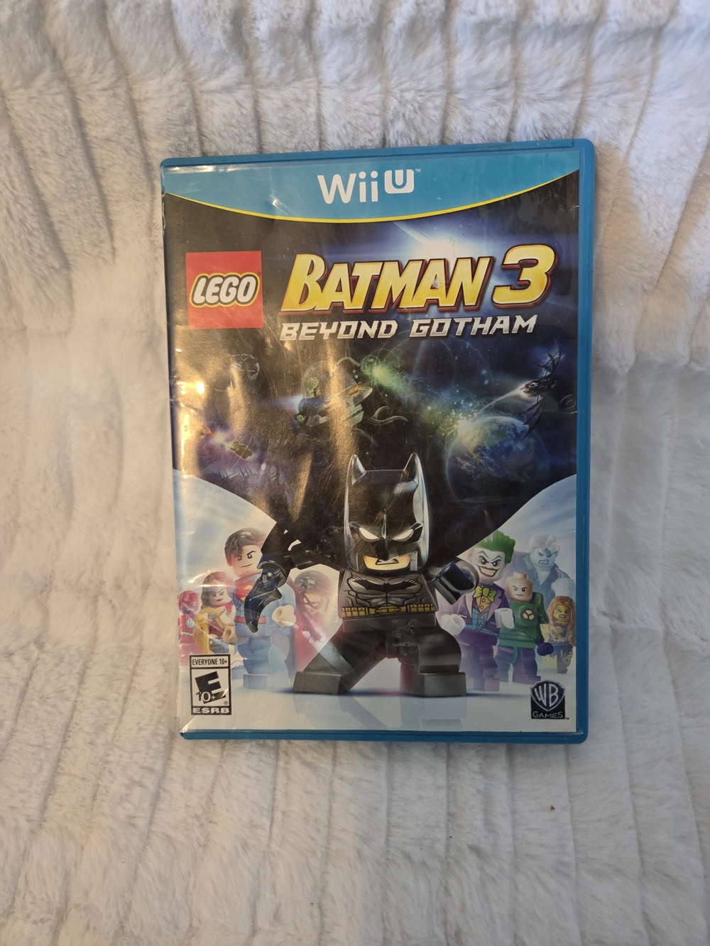 💚3 For $15💚LEGO Batman 3: Beyond Gotham (Wii U) - Blue Case